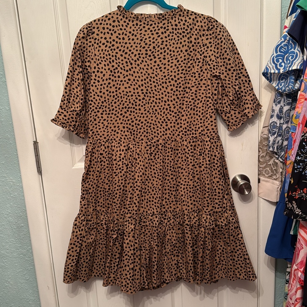 J.Crew Cheetah Print Dress Small - Picture 5 of 5